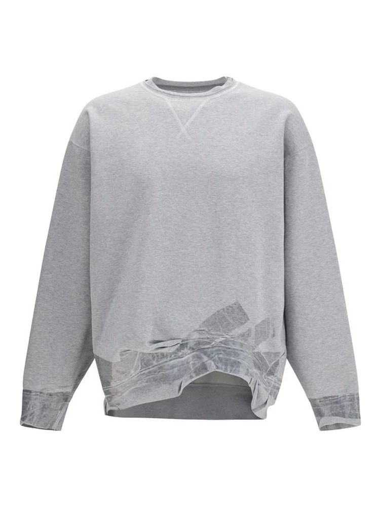 Gray Cotton Sweatshirt