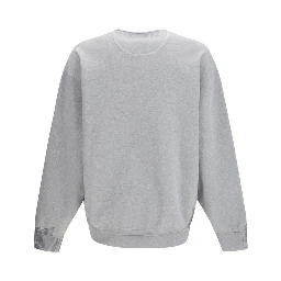 سويت شيرت قطني رمادي