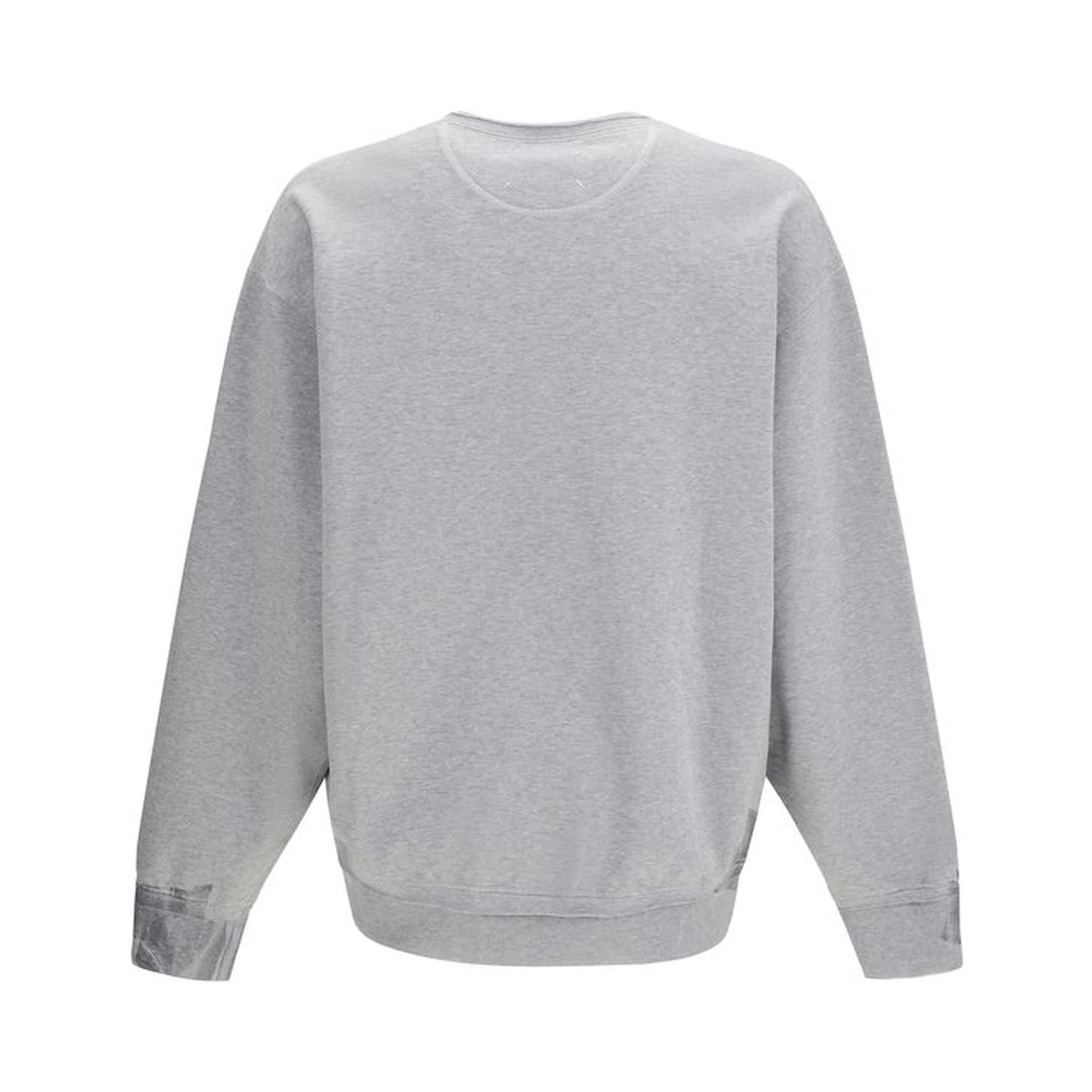 سويت شيرت قطني رمادي