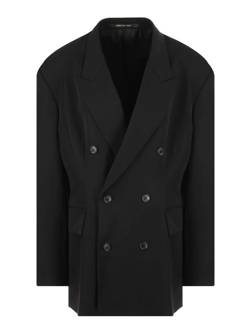Black Wool Coat