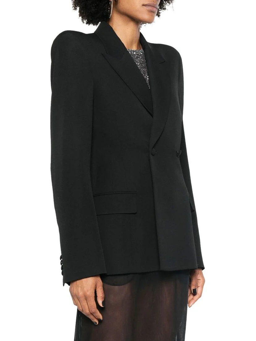 Black Wool Blazer