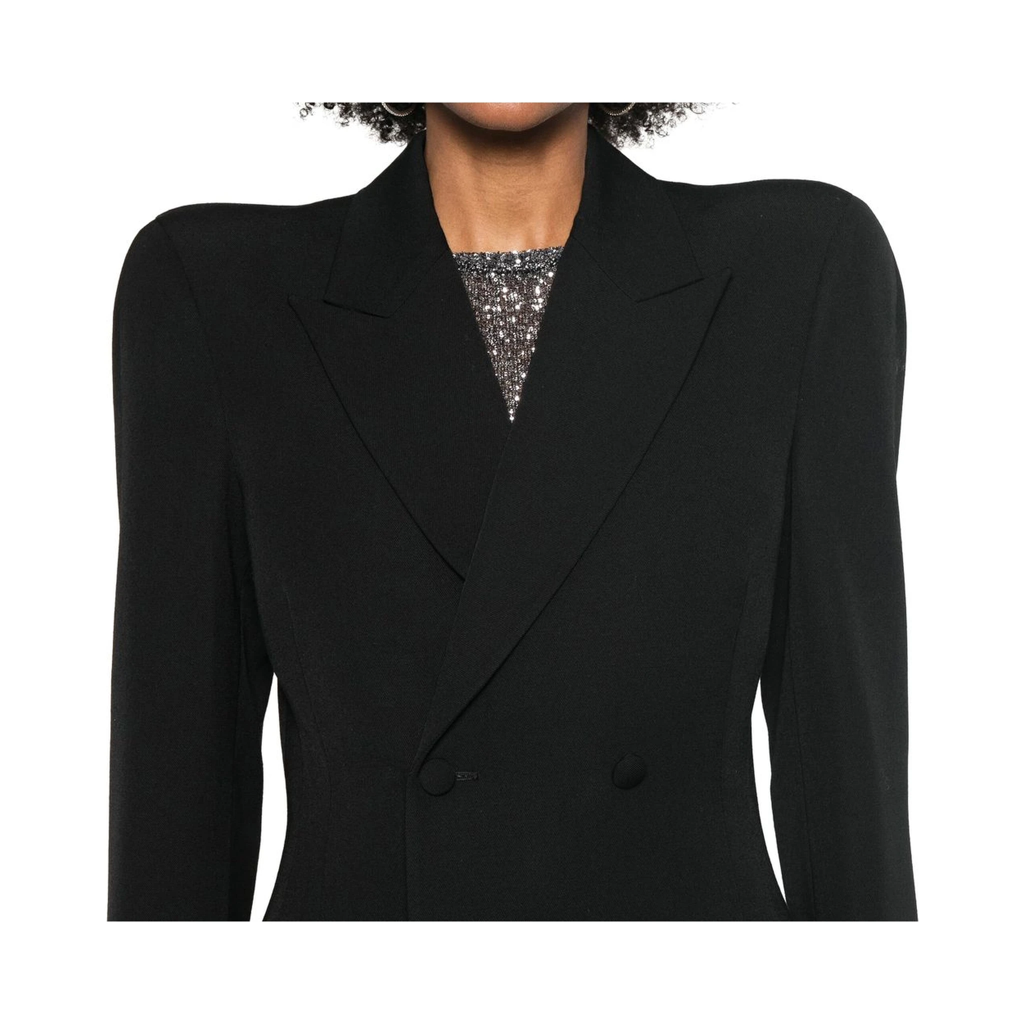 Black Wool Blazer