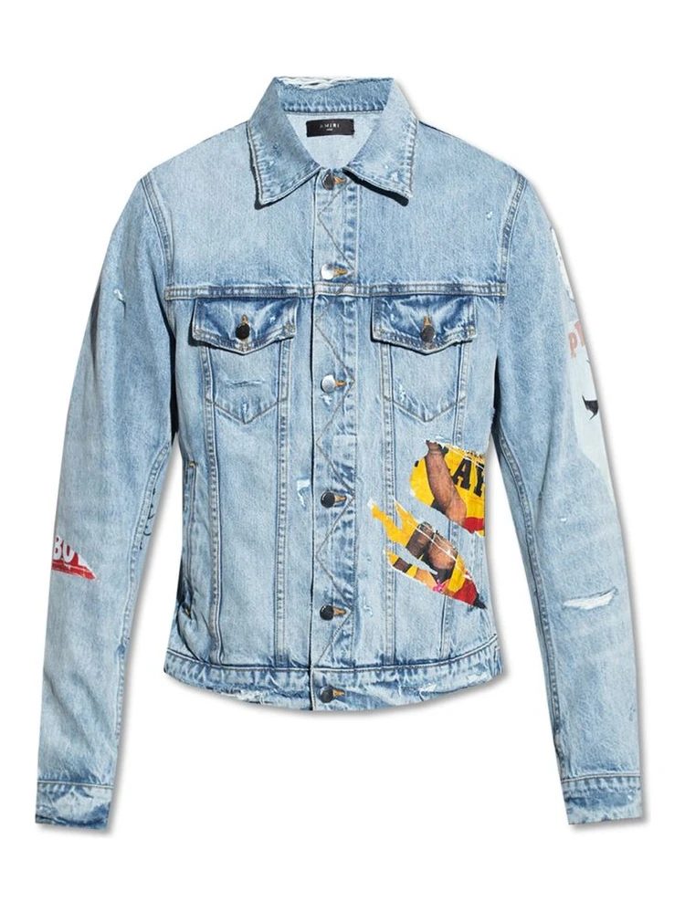 Blue Cotton Denim Jacket