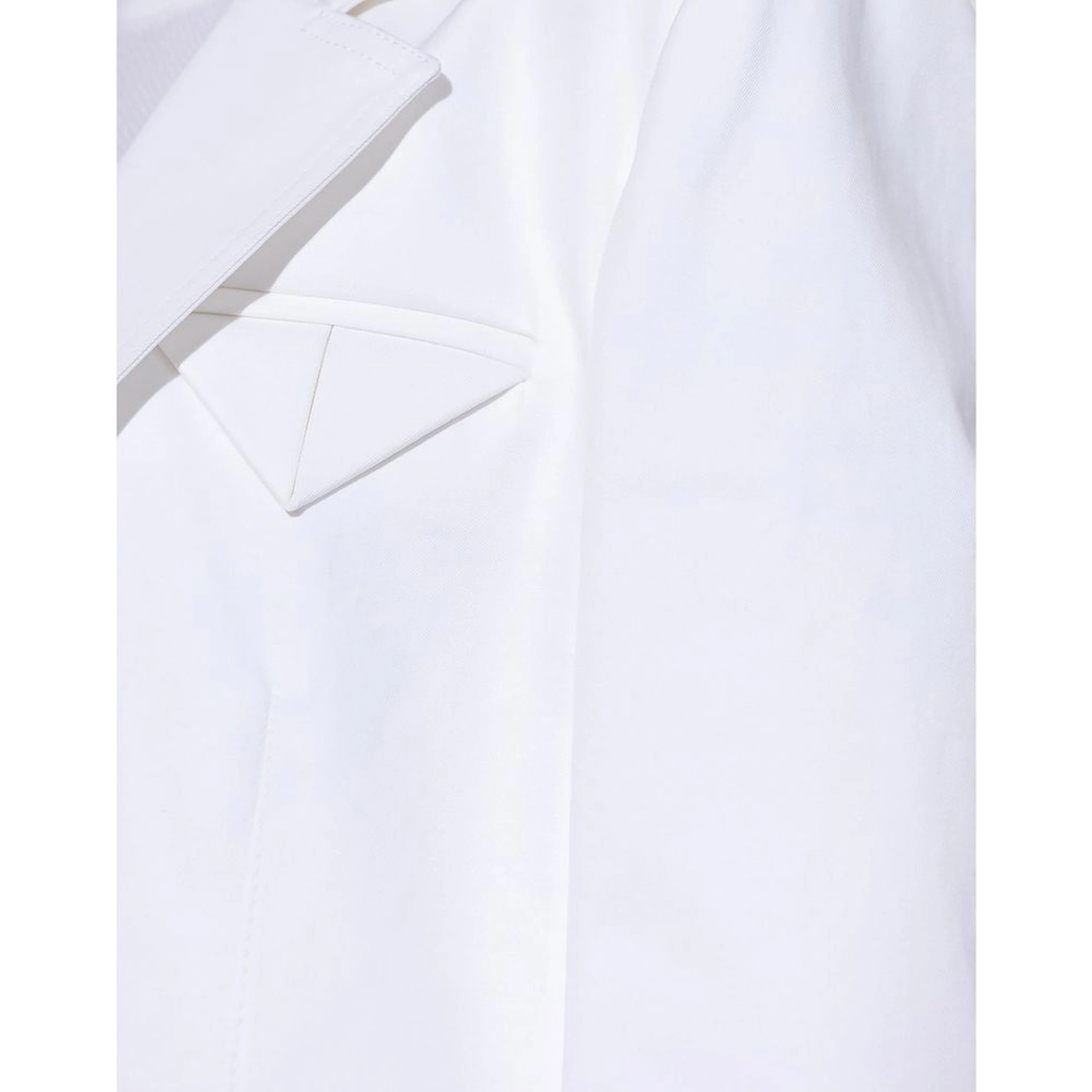 White Cotton Blazer