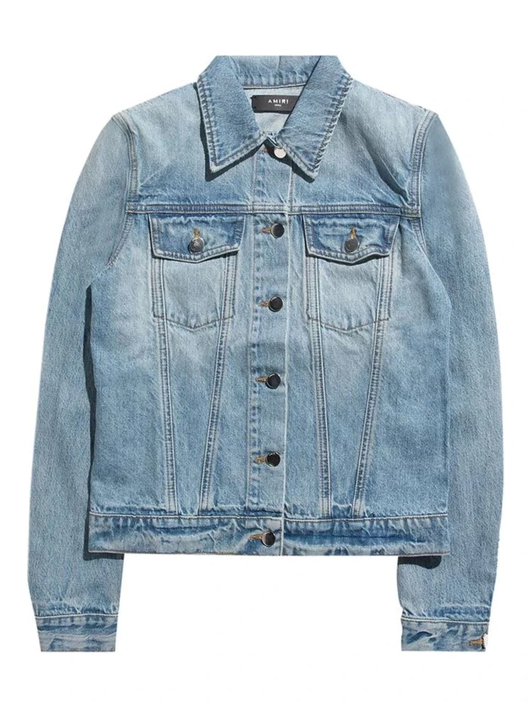 Blue Cotton Denim Jacket