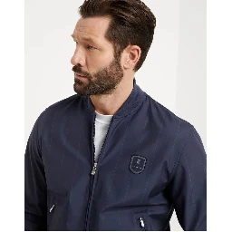 Blue Polyester Sweatshirt