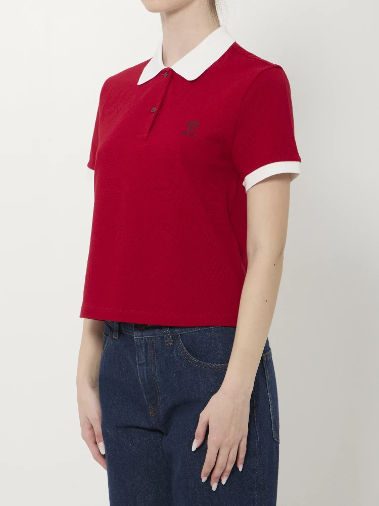 Cotton piqué polo shirt alternative