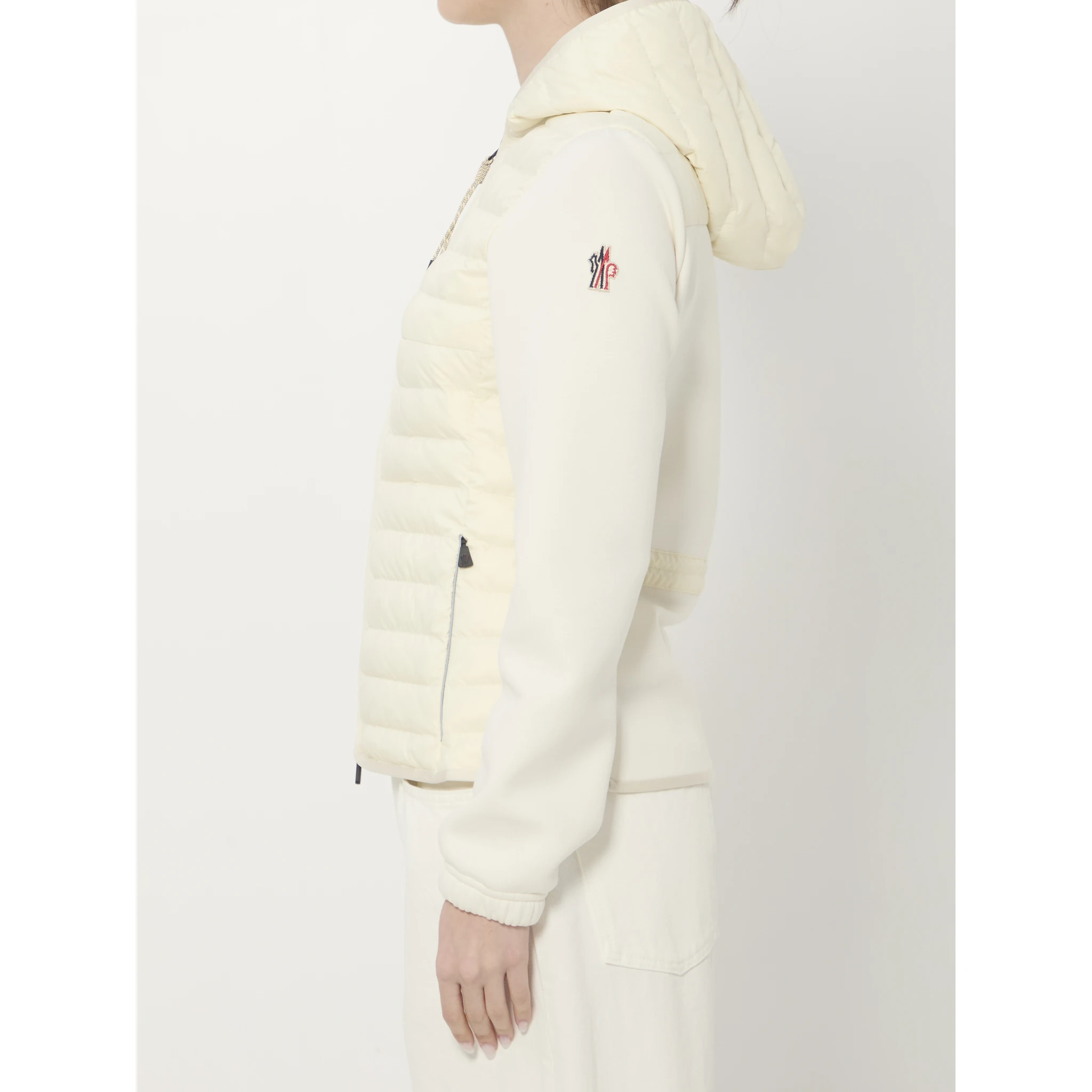 Zip up padded cardigan