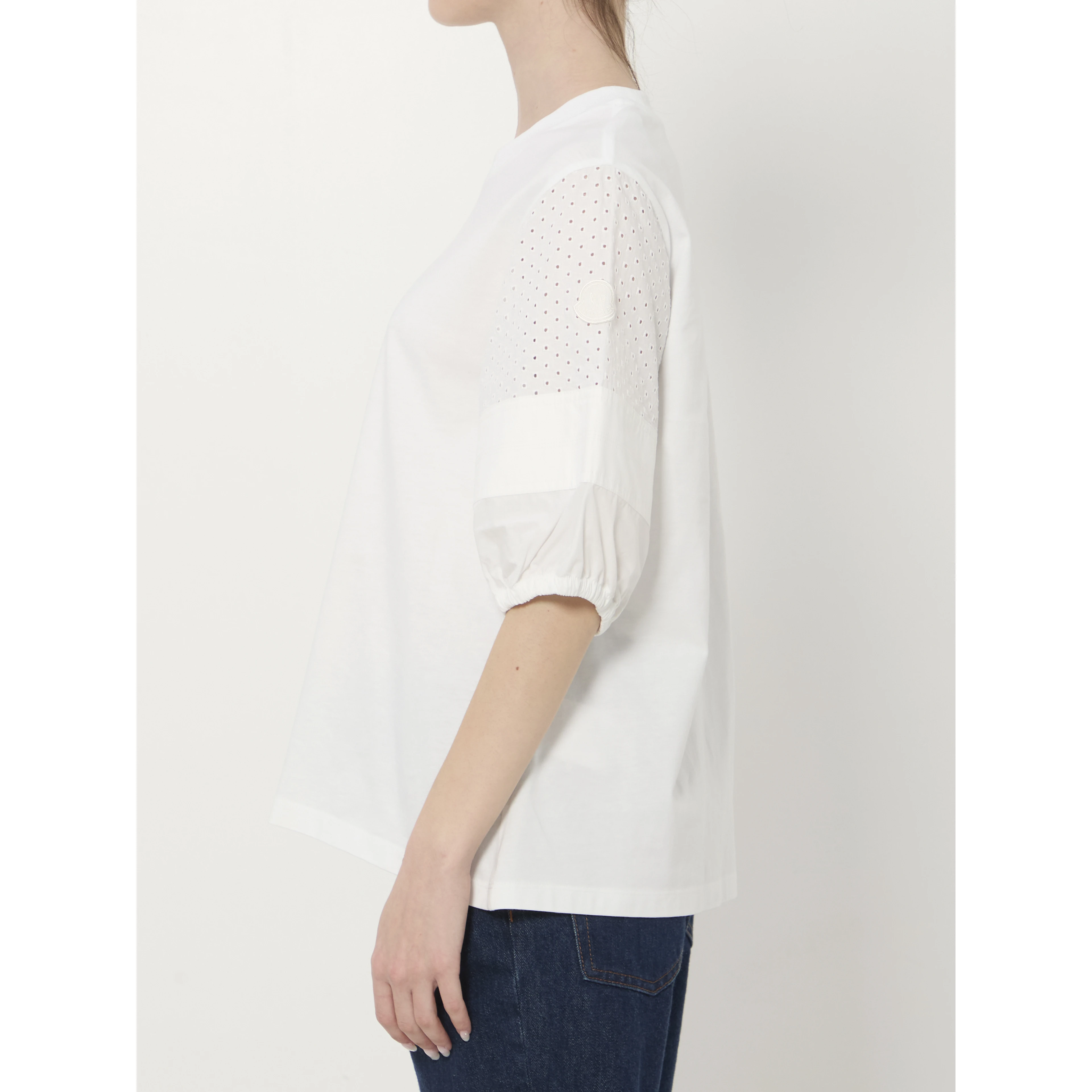 San Gallo cotton jersey T-shirt