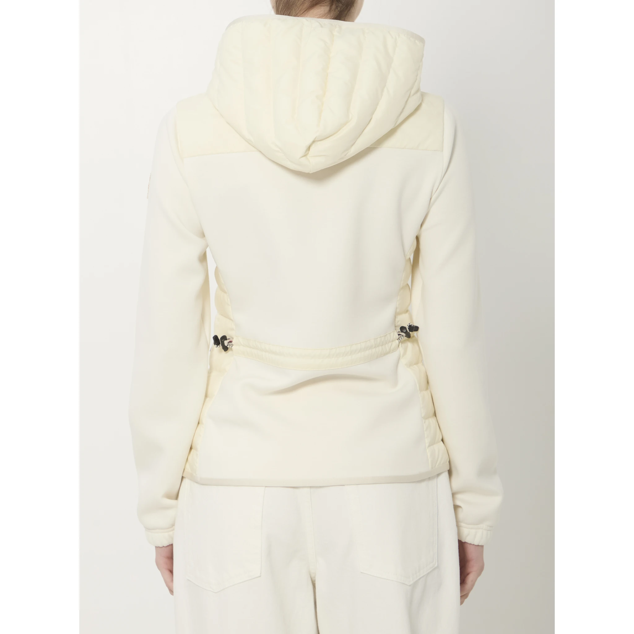 Zip up padded cardigan