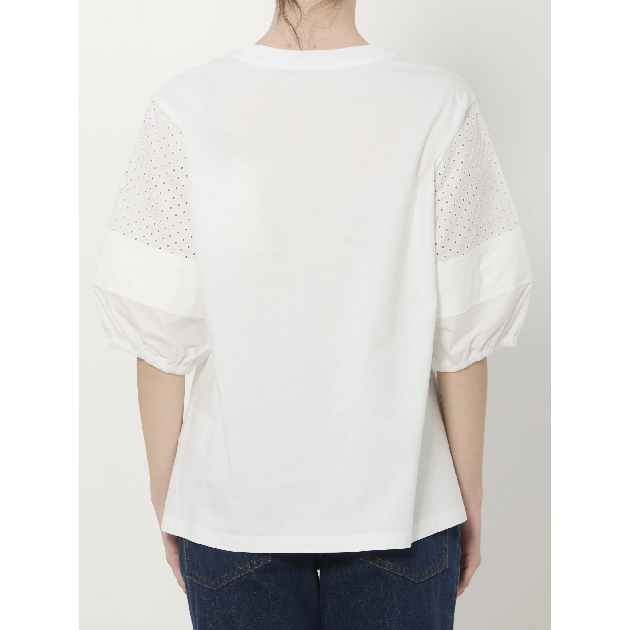 San Gallo cotton jersey T-shirt