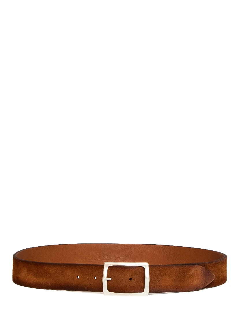 Cintura Reversibile Hunting Double In Pelle 3,5 Cm