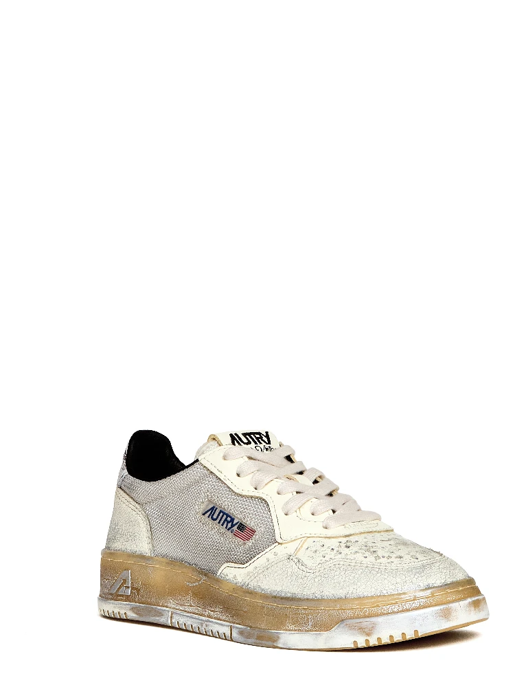Sneakers Medalist Low Super Vintage Bianco, Nero, Argento alternative