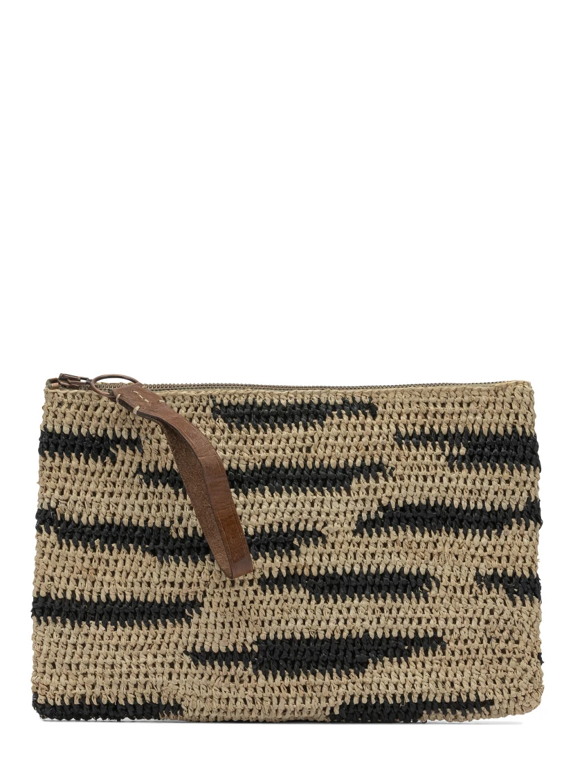 "Ampy Zebra" small clutch