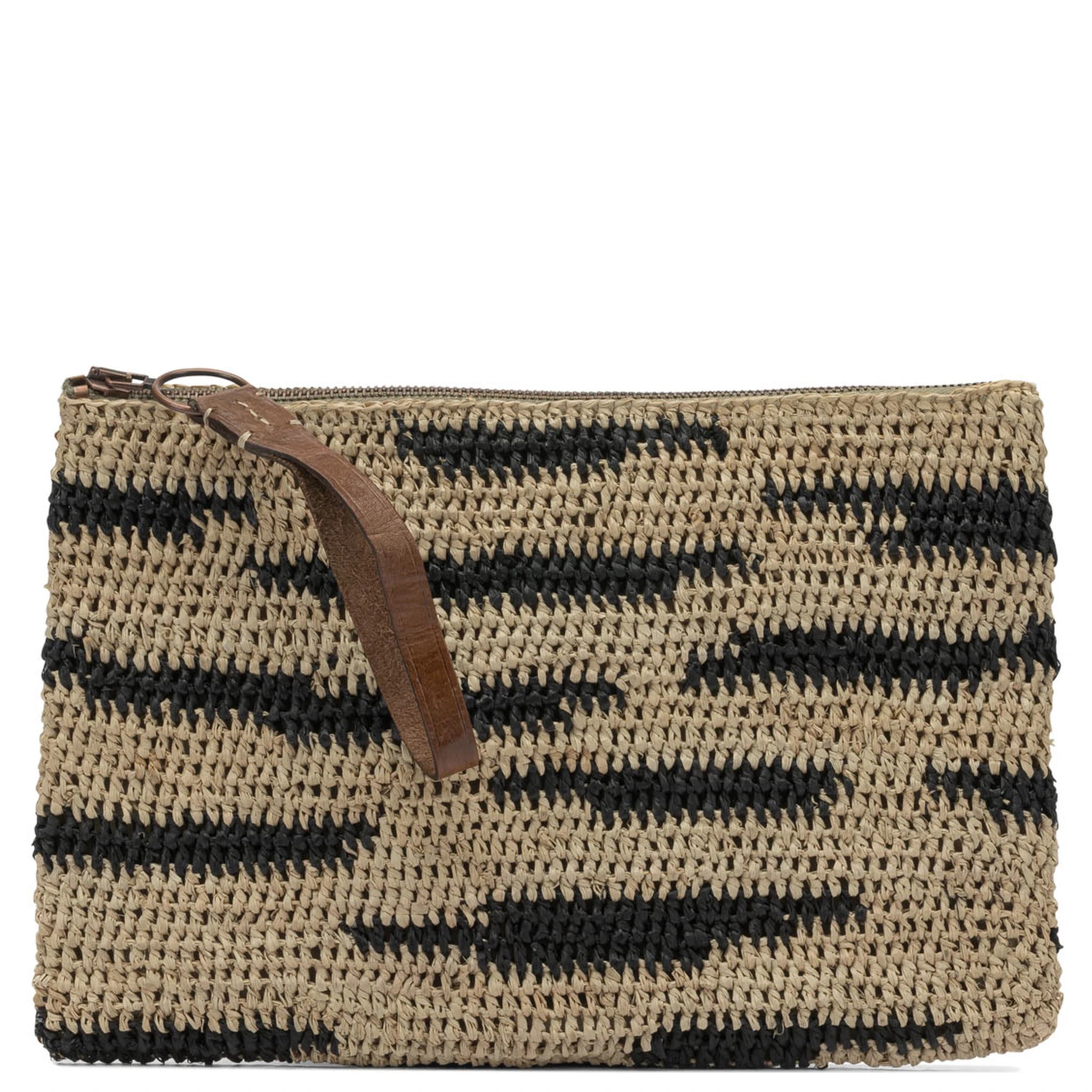"Ampy Zebra" small clutch
