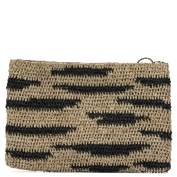 "Ampy Zebra" small clutch