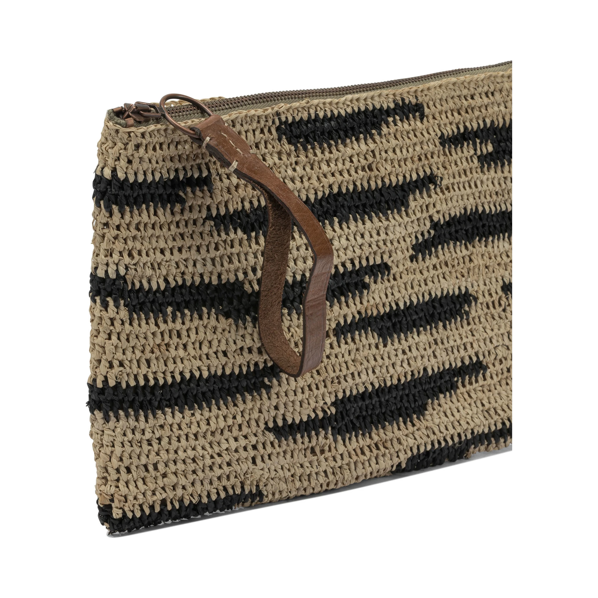 "Ampy Zebra" small clutch