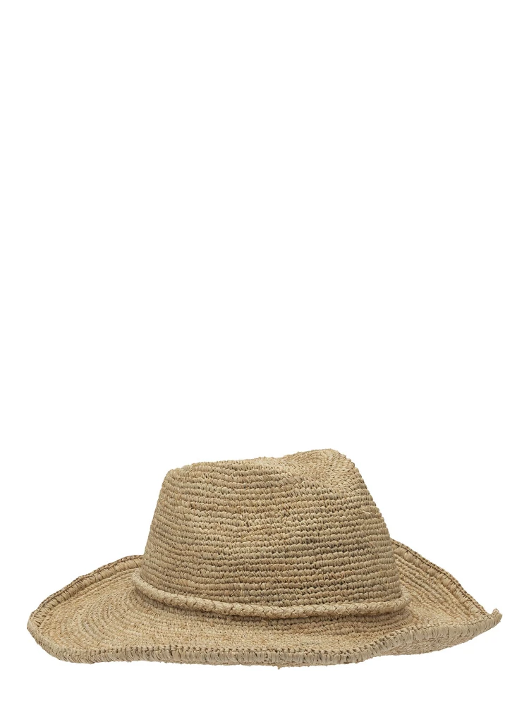 "Rodeo Tea" hat in rafia alternative