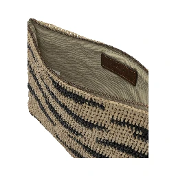 "Ampy Zebra" small clutch