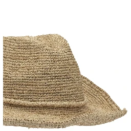 "Rodeo Tea" hat in rafia