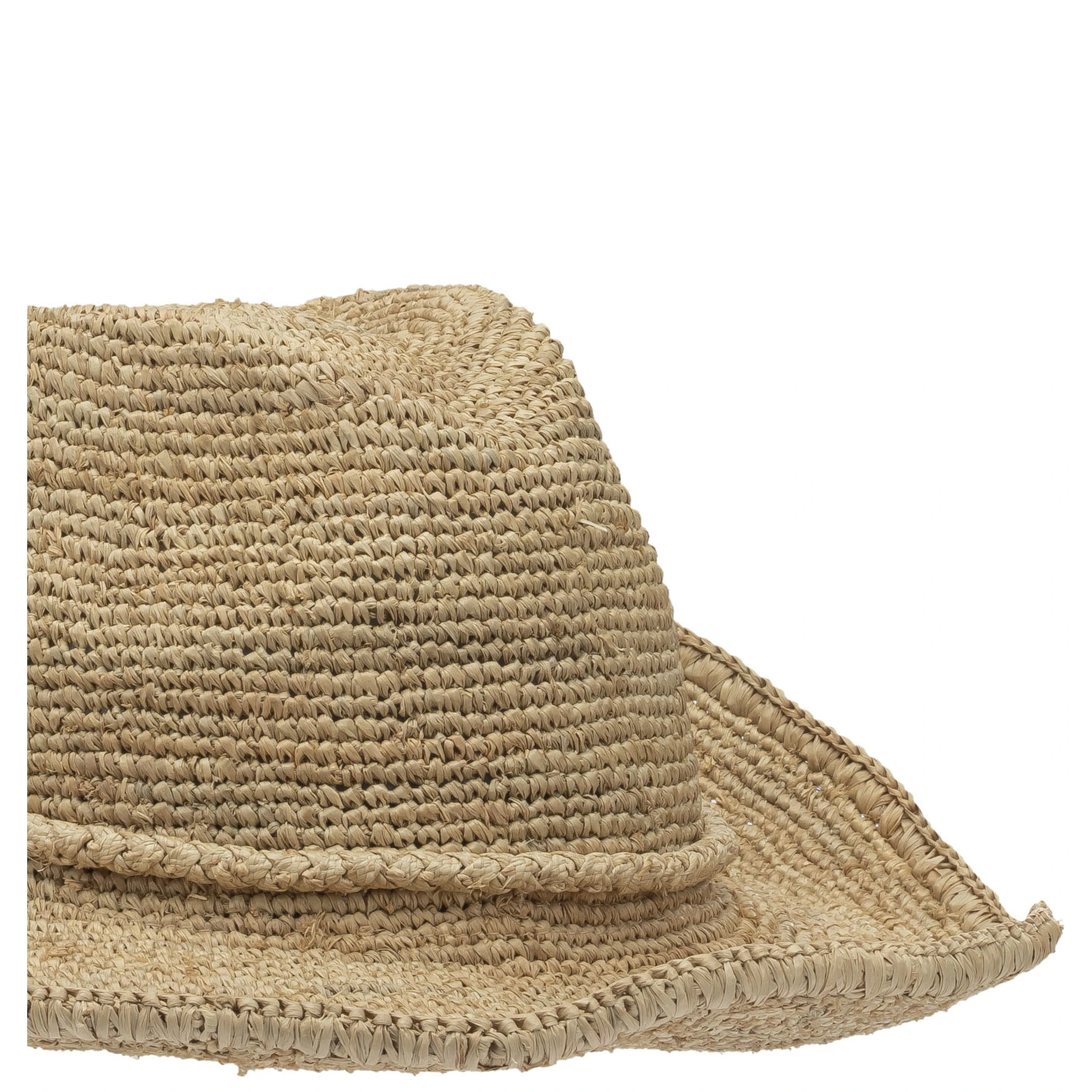 "Rodeo Tea" hat in rafia
