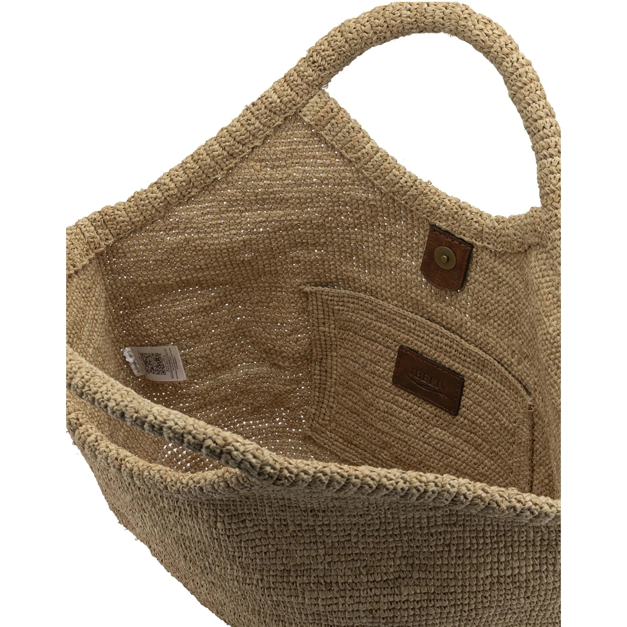 "Pure Tea" large shoulder bag