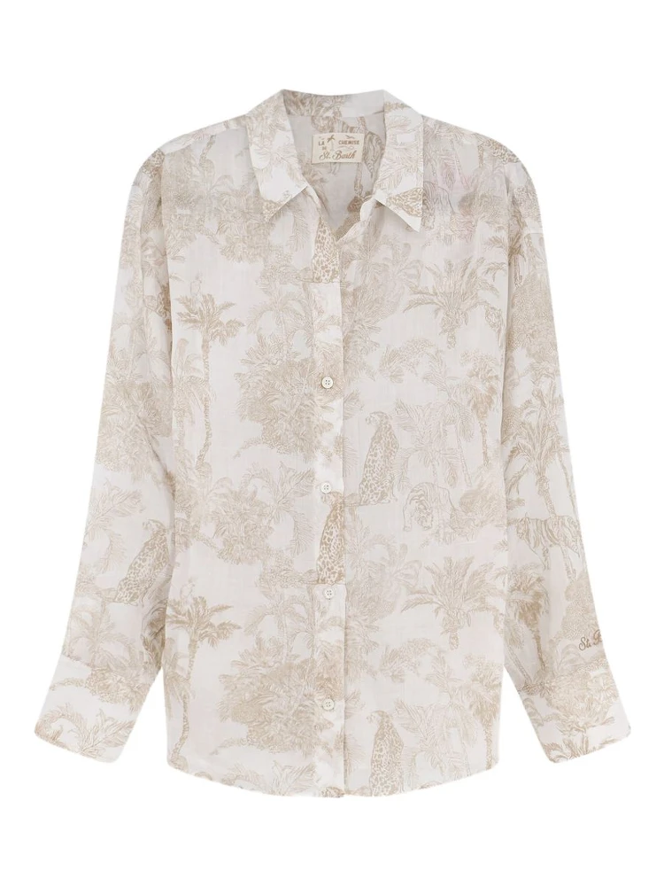 MC2 Saint Barth Shirts Beige