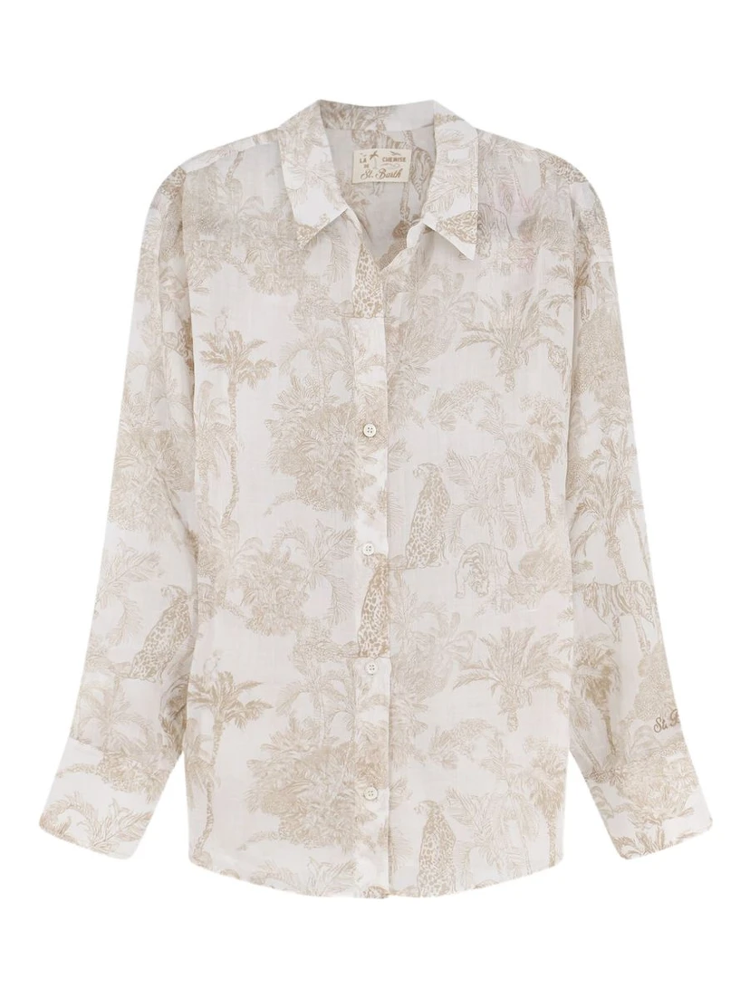 MC2 Saint Barth Shirts Beige
