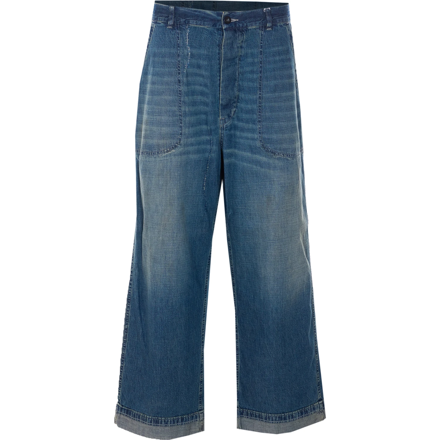 Maison Margiela Trousers Blue