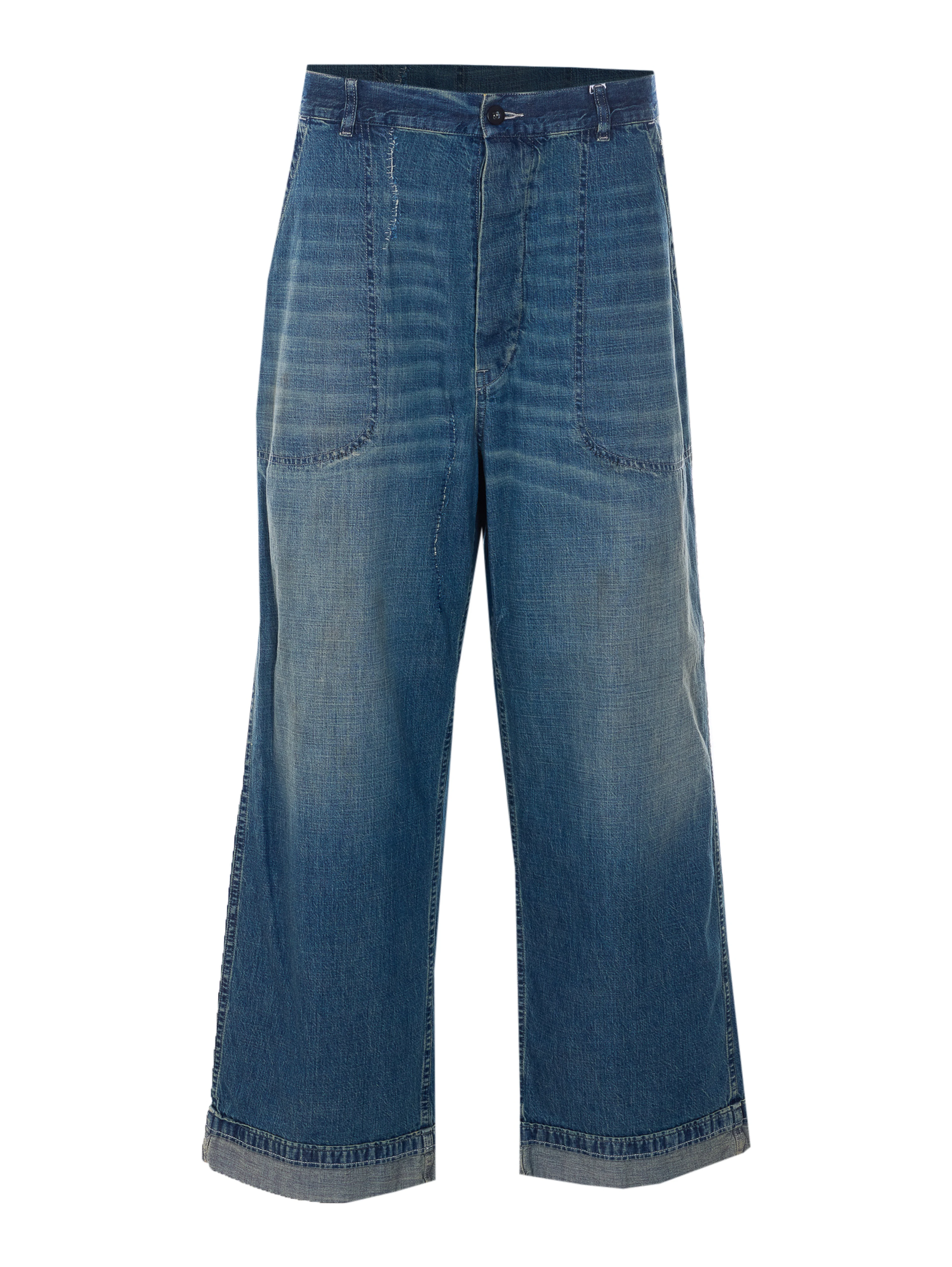 Maison Margiela Trousers Blue