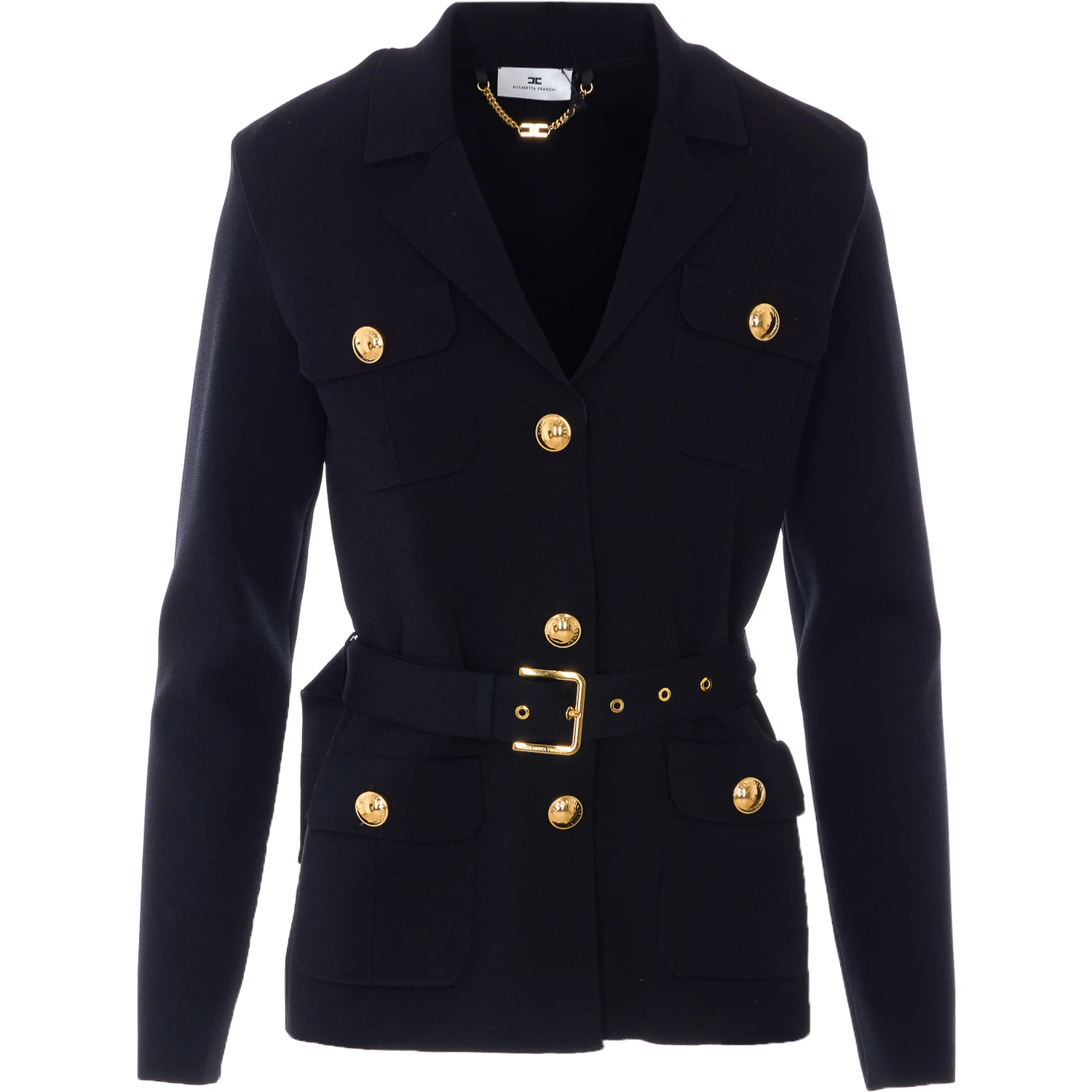 Elisabetta Franchi Sweaters Black