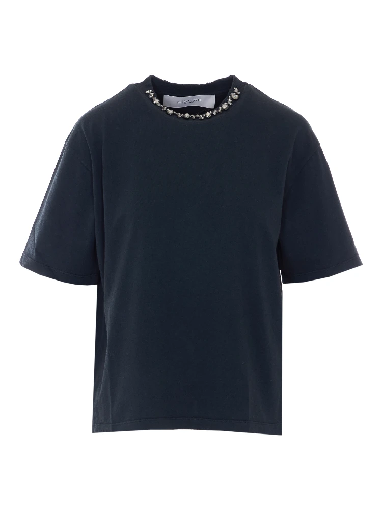 تيشيرتات وبولو من جولدن جوس باللون الأسود