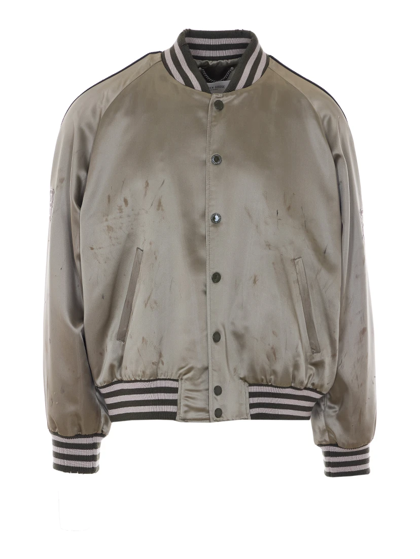 Golden Goose Coats Green