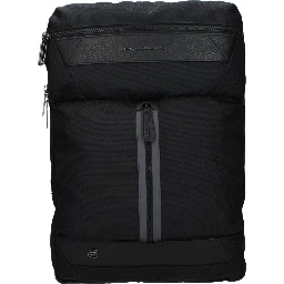 Black Fabric Backpack