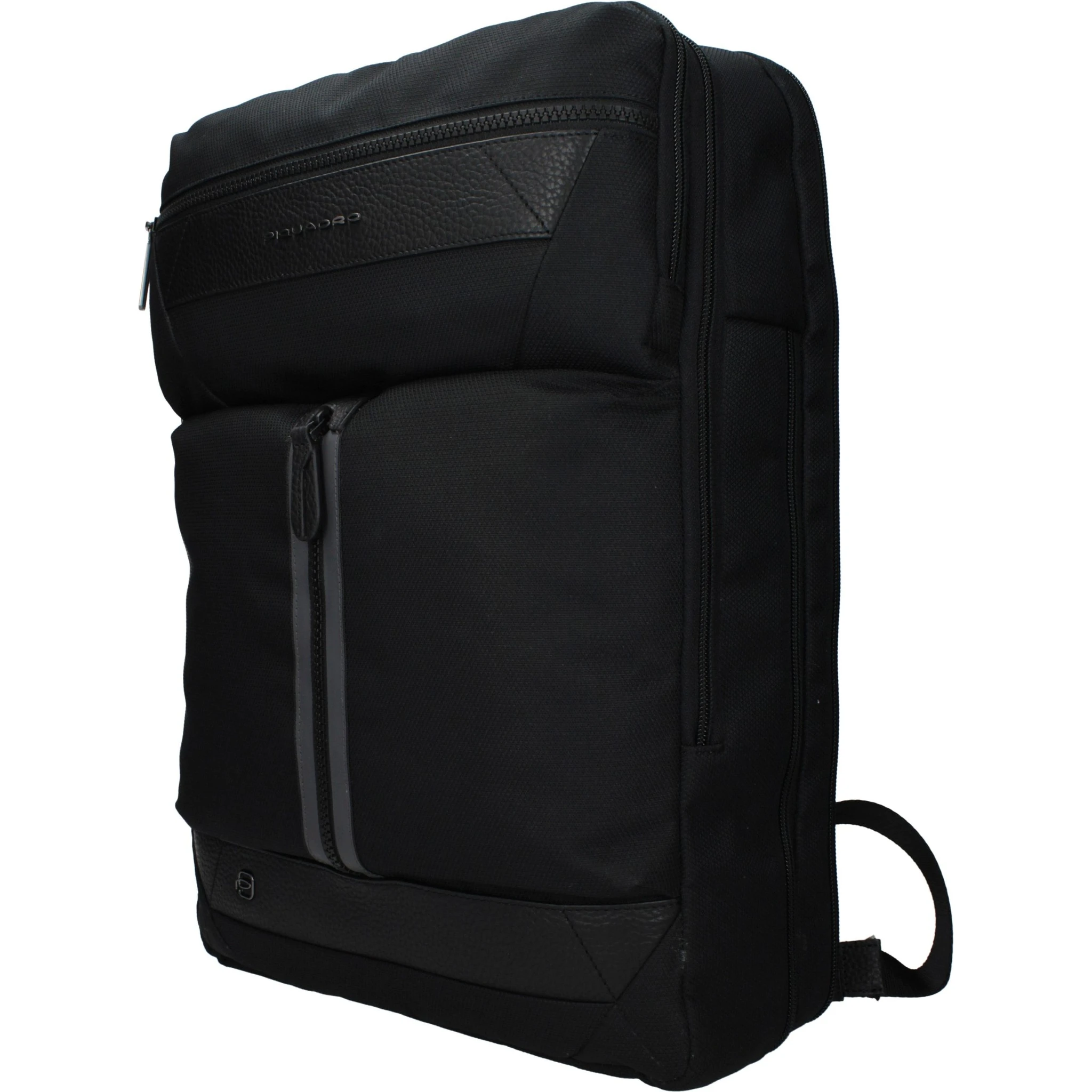 Black Fabric Backpack