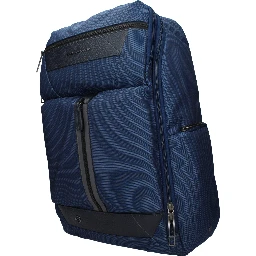 Blue Fabric Backpack