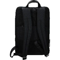 Black Fabric Backpack