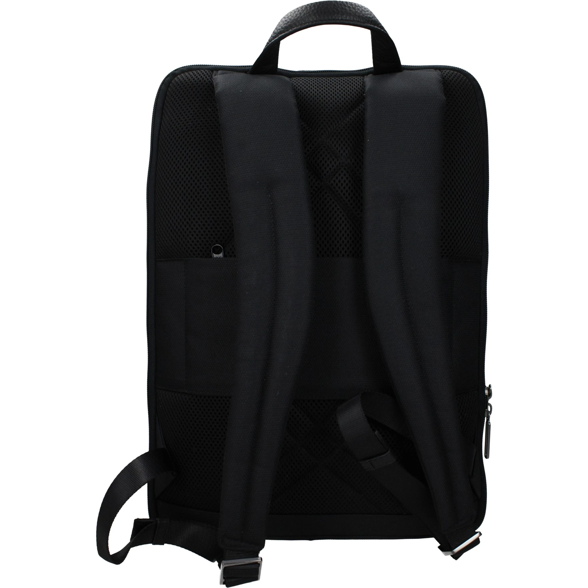 Black Fabric Backpack