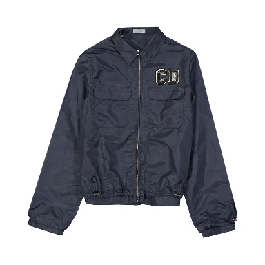Blue Polyamide Shell Jacket