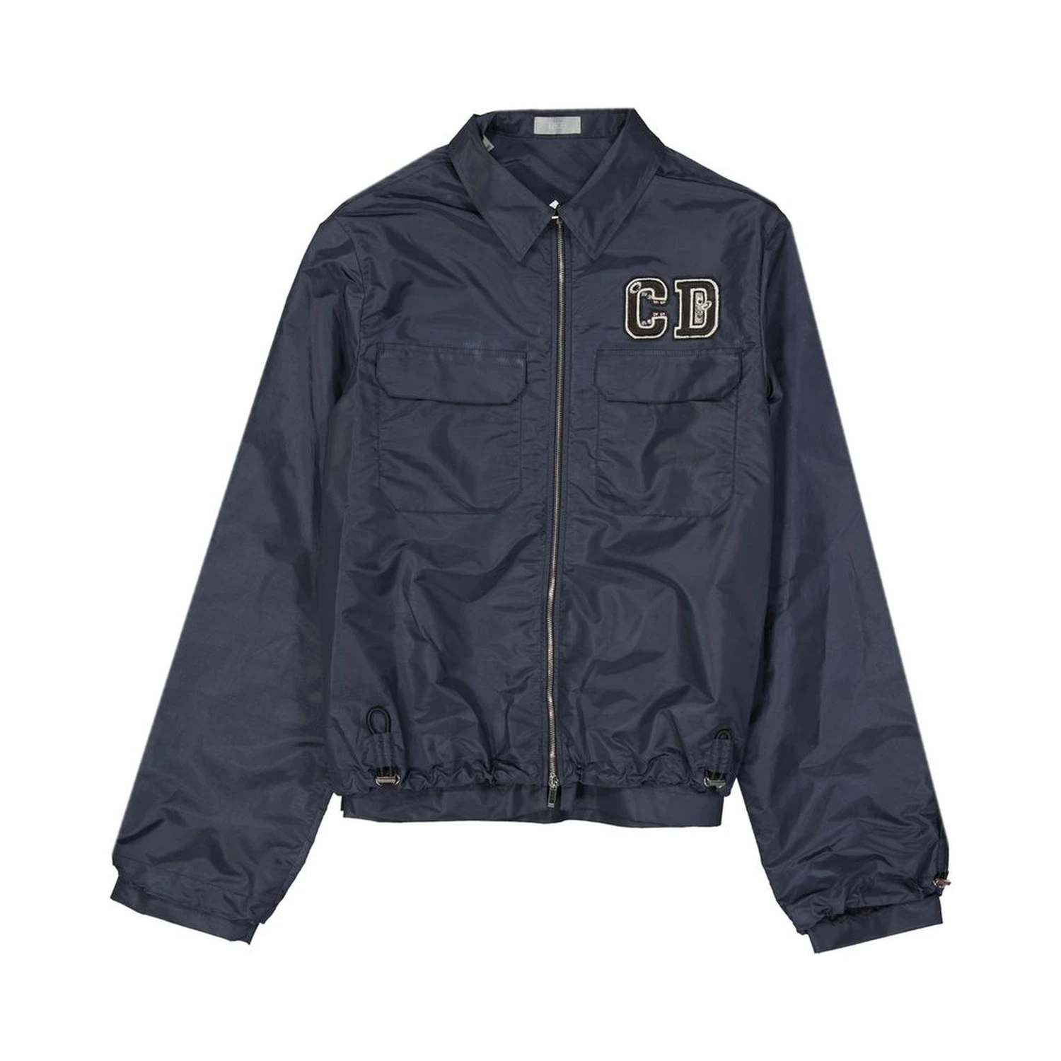 Blue Polyamide Shell Jacket