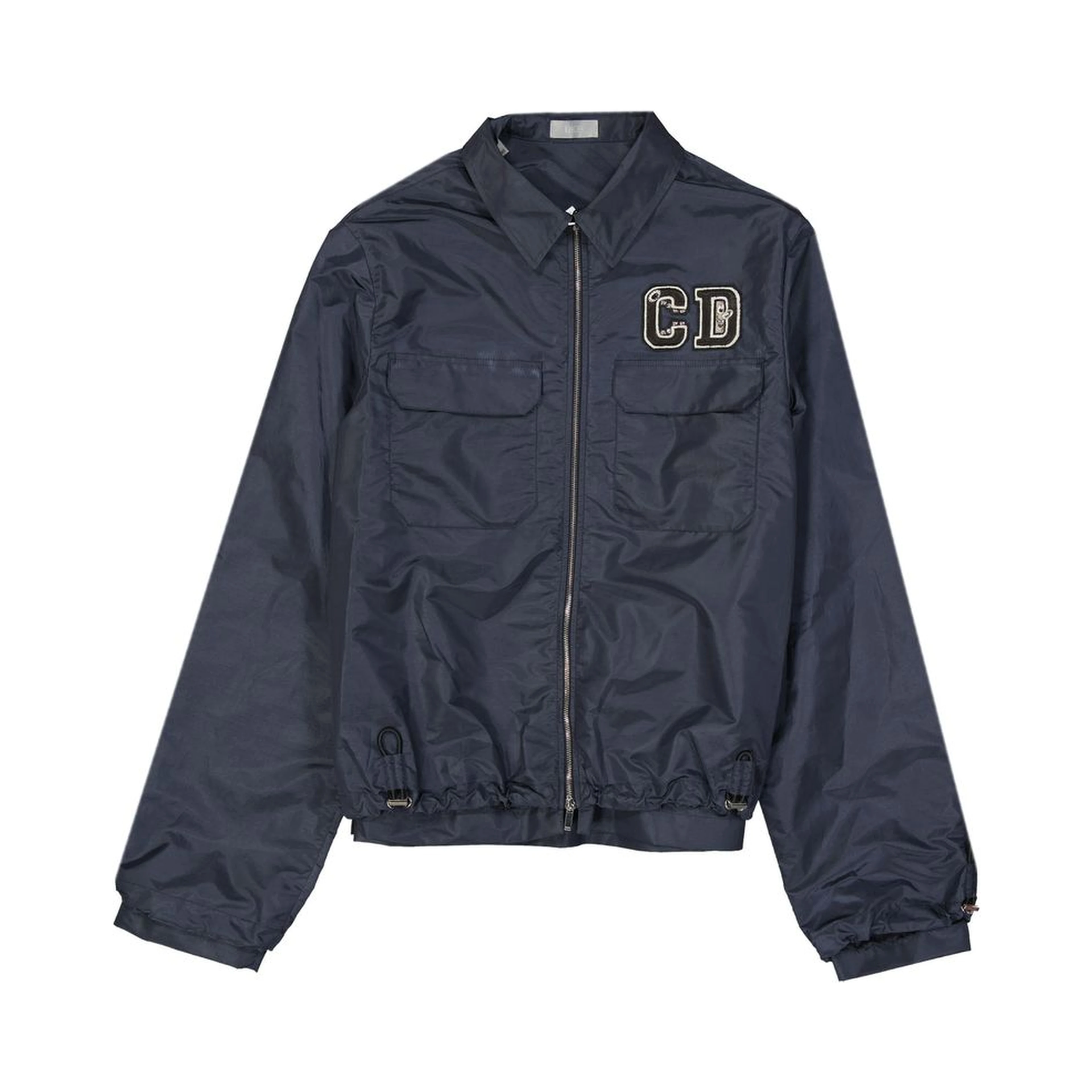 Blue Polyamide Shell Jacket