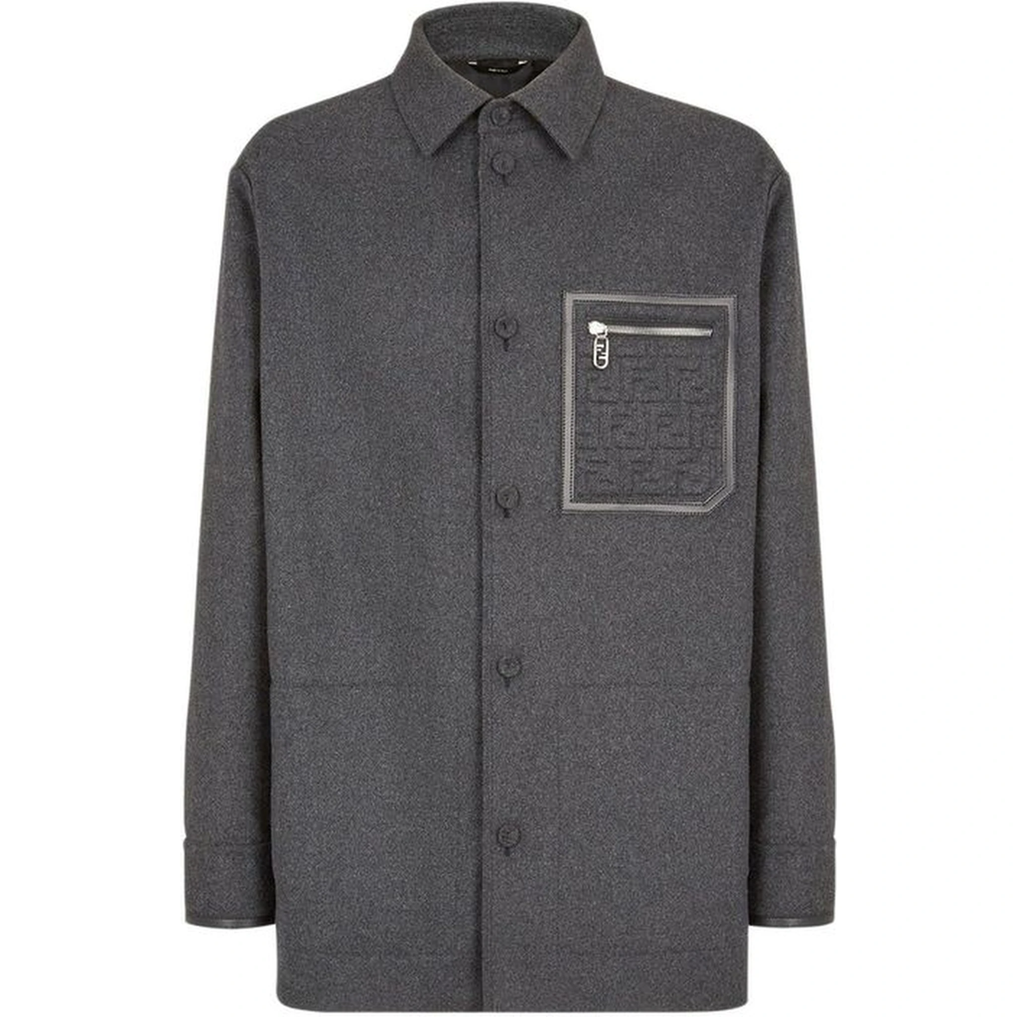 Gray Cashmere Jackets And Coat