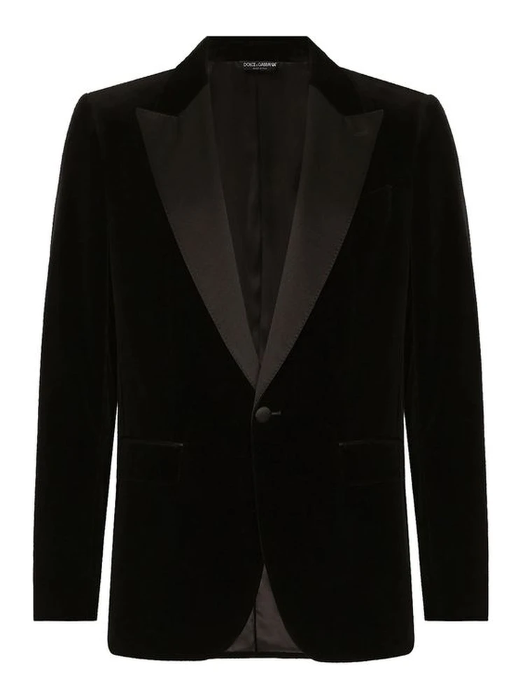 Black Cotton Tuxedo