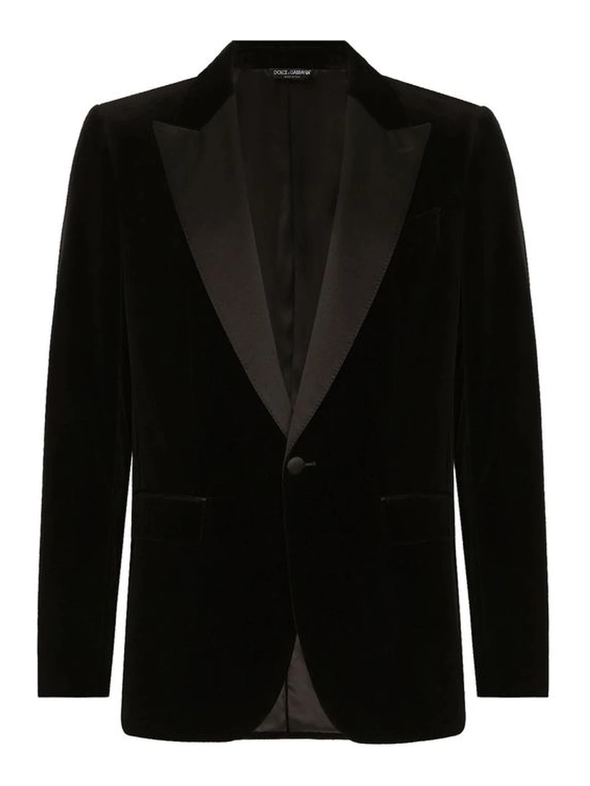 Black Cotton Tuxedo
