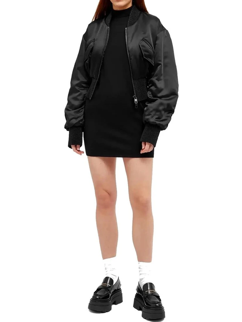 Black Acetate Bomber