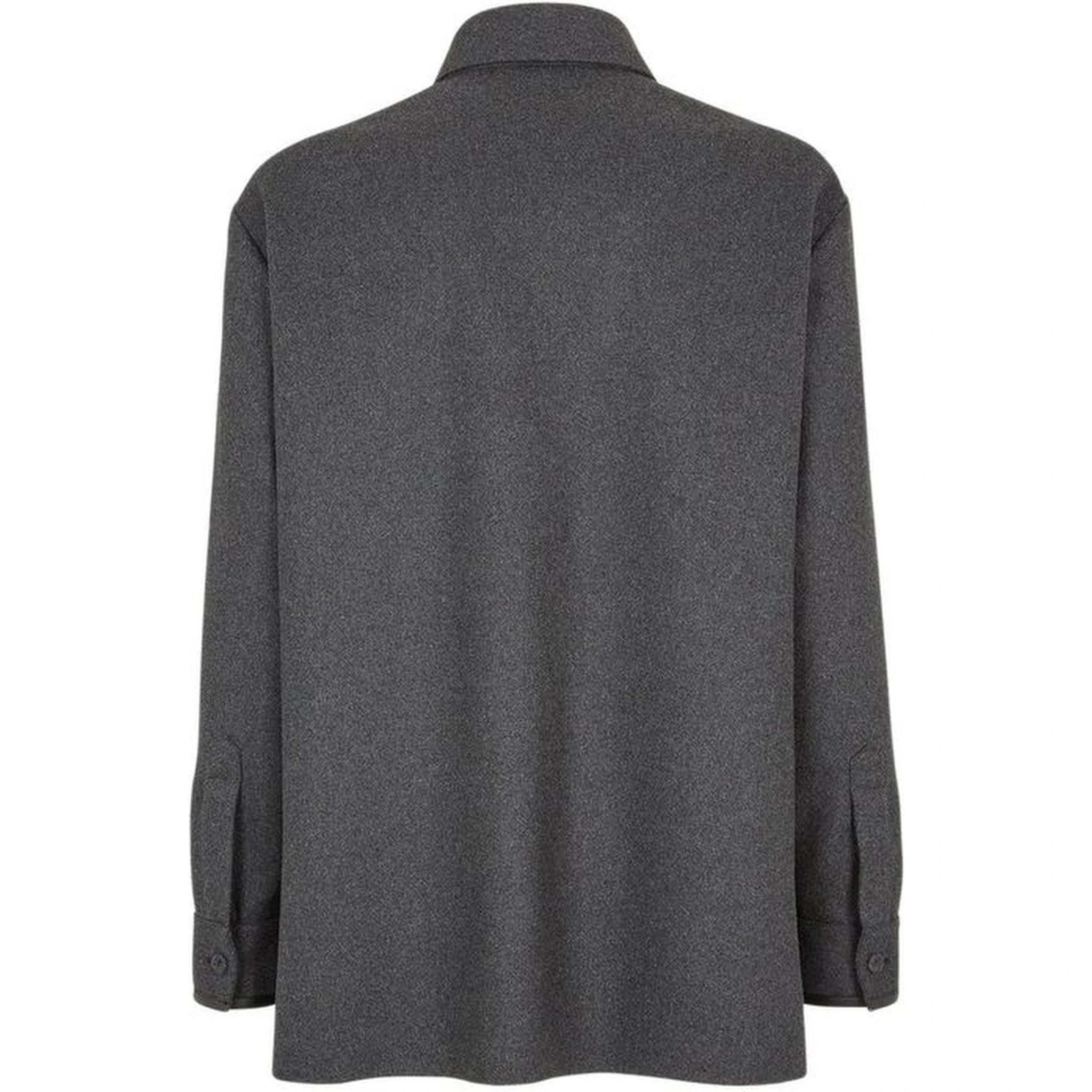 Gray Cashmere Jackets And Coat