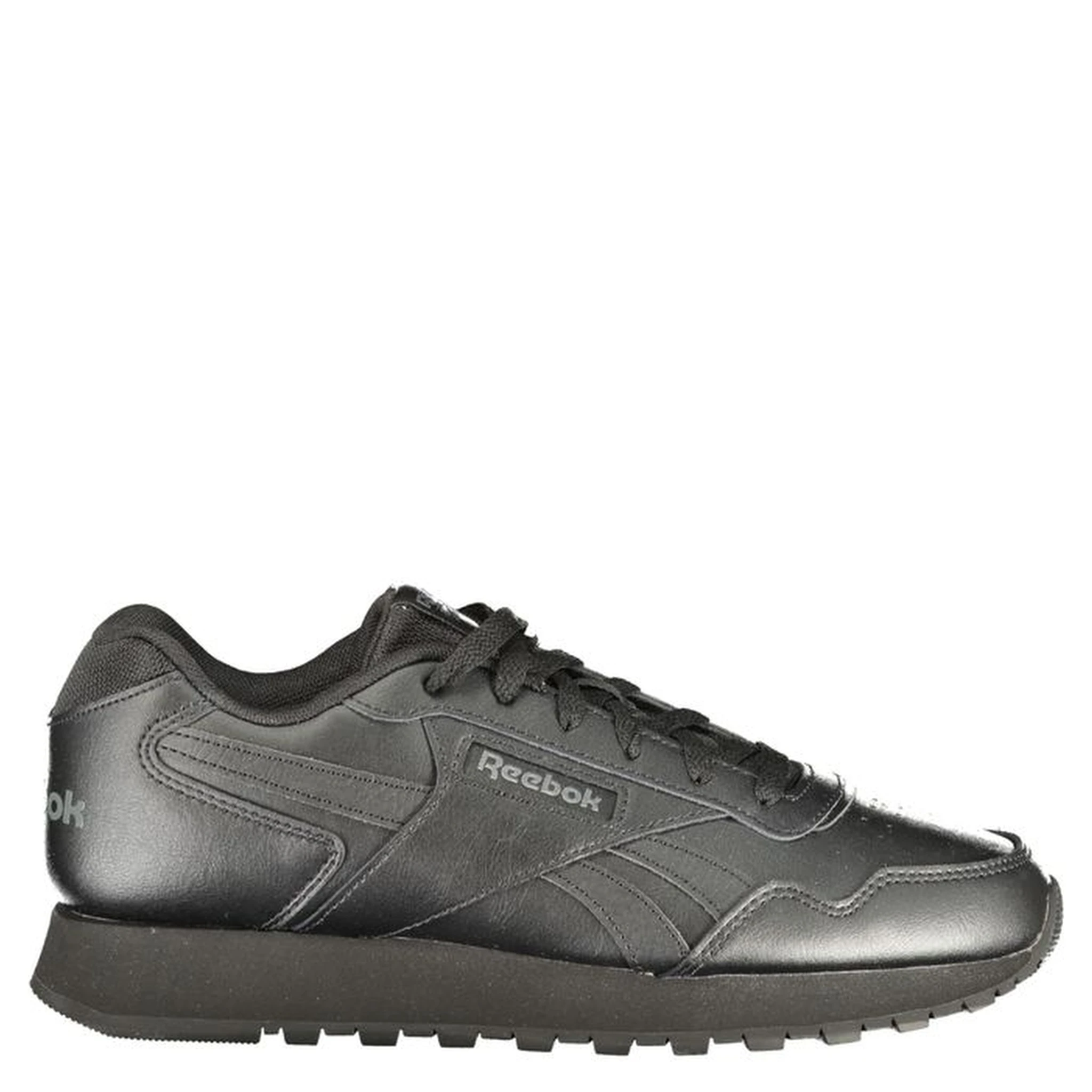 Black Polyester Athletic Sneakers