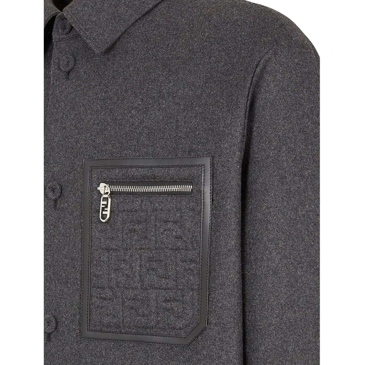 Gray Cashmere Jackets And Coat