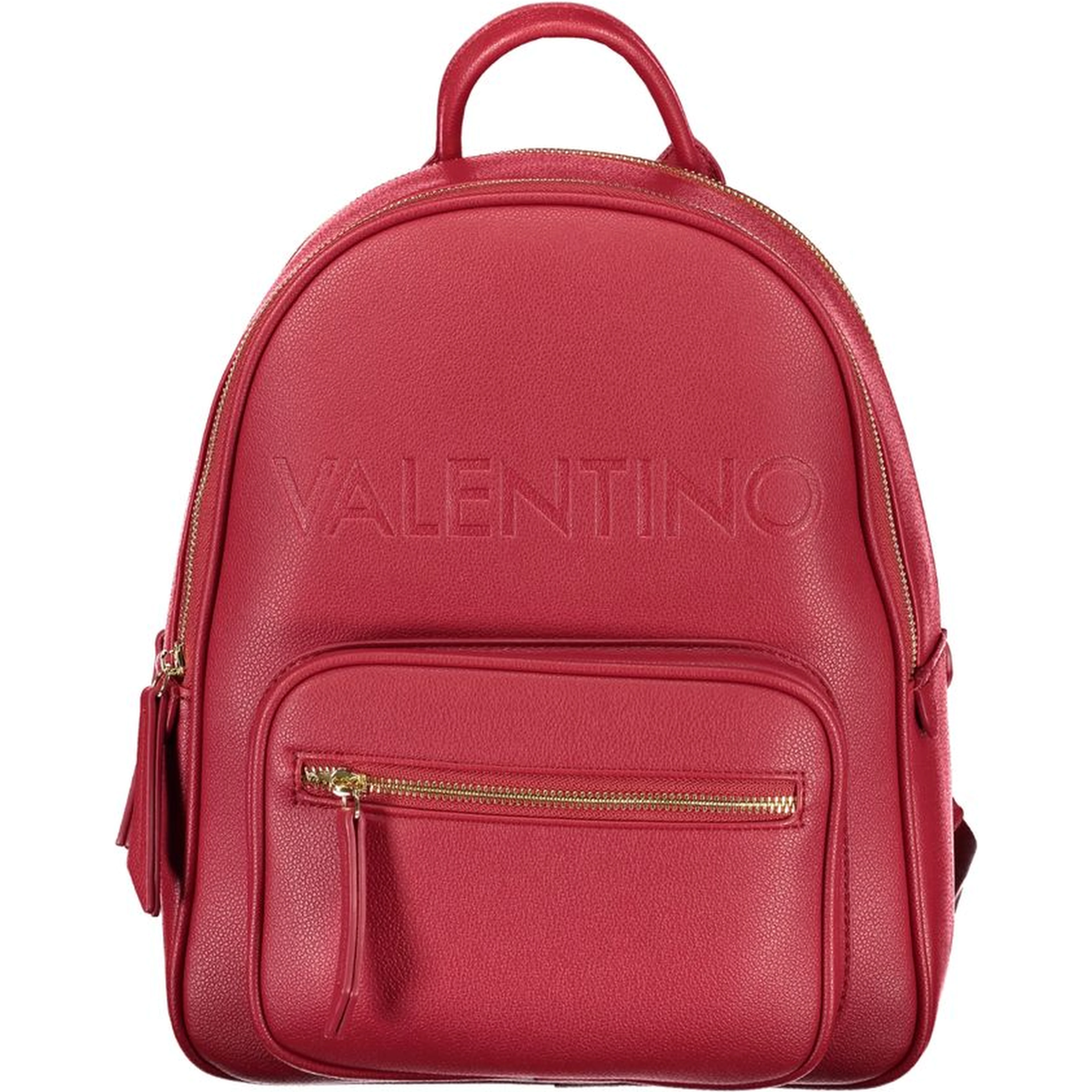 Red Polyethylene Backpack