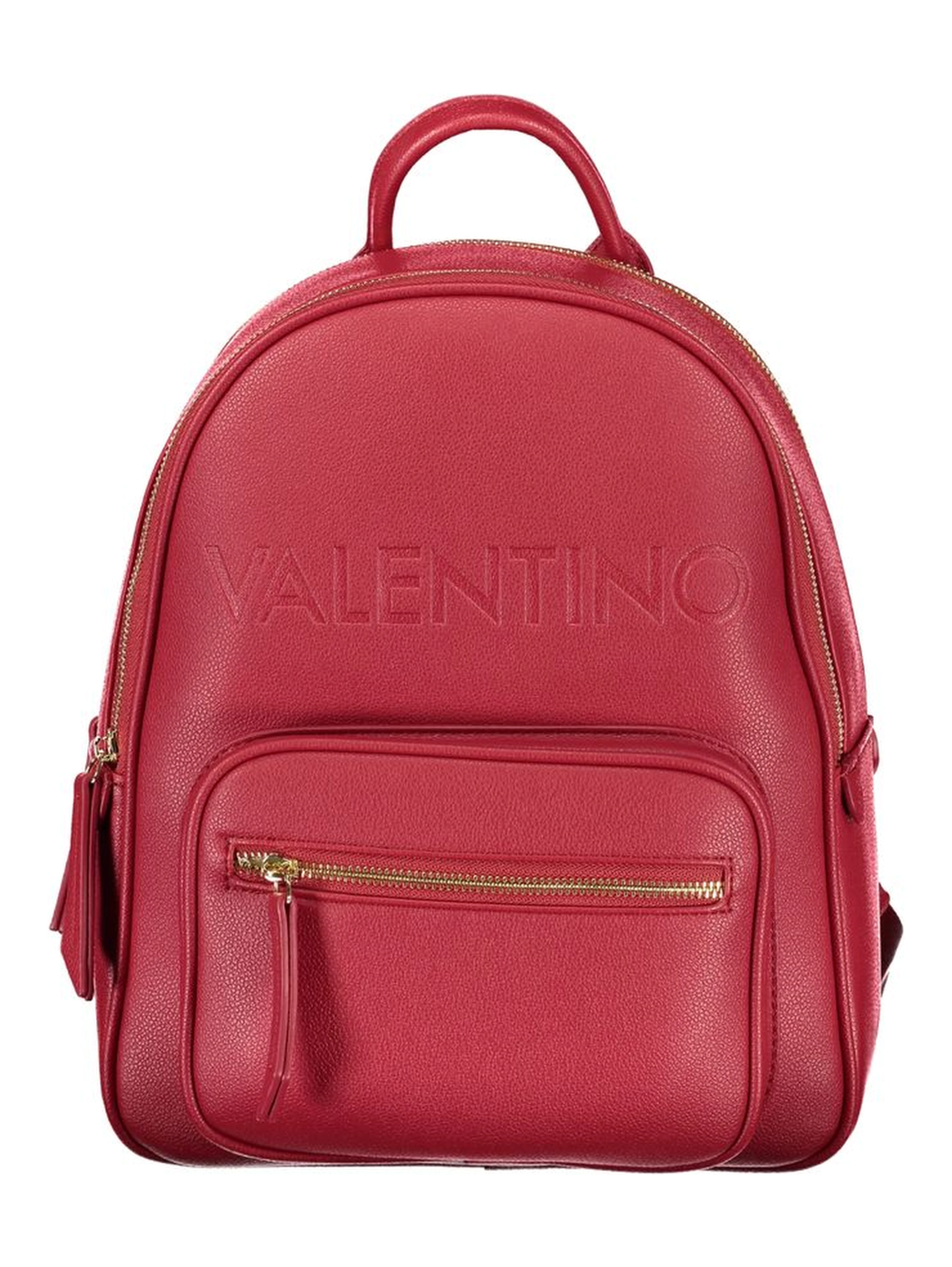 Red Polyethylene Backpack
